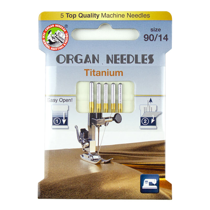Titanium Machine Needle 90/14 5ct