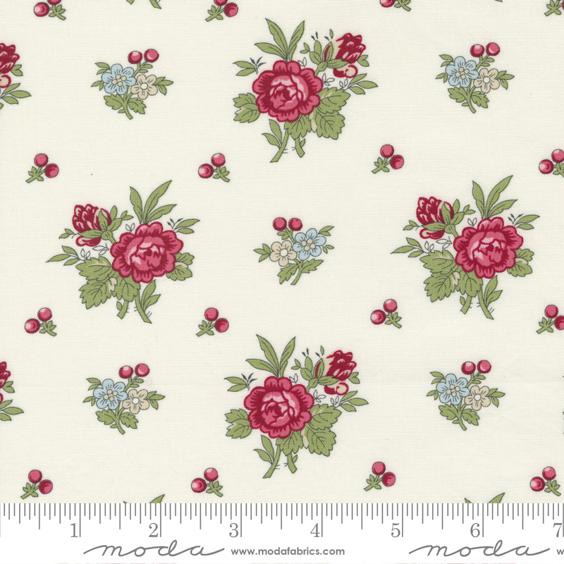 I Believe In Angels Snow - Heavenly Fleurs - Quilt Fabric