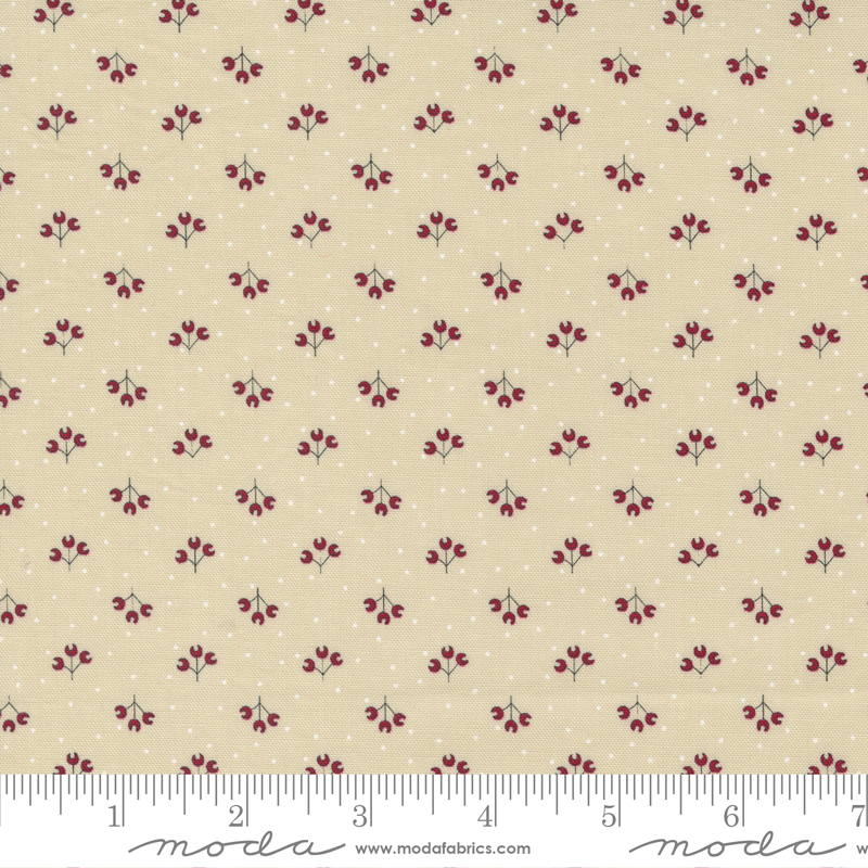 I Believe In Angels Flax - Angel Twigs Berry - Quilt Fabric