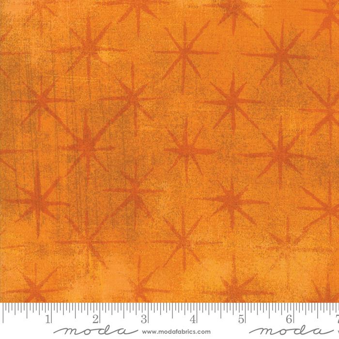 Grunge Seeing Stars Yellow Gold - Quilt Fabric