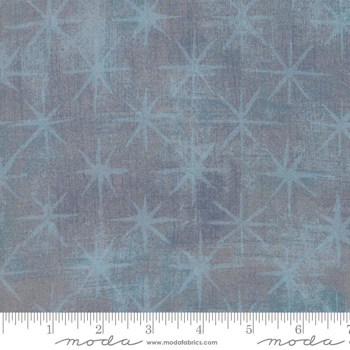 Grunge Seeing Stars Ash - Quilt Fabric