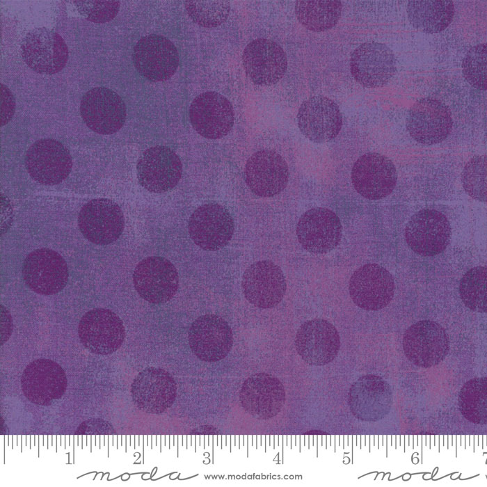 Grunge Hits The Spot Grape - Quilt Fabric, zoomed in. Select this picture to zoom back out.
