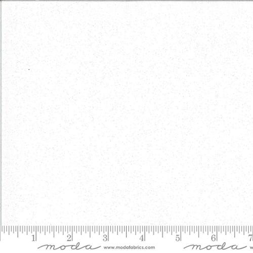 Grunge Glitter White Paper - Quilt Fabric