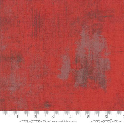Grunge Basics Red - Quilt Fabric
