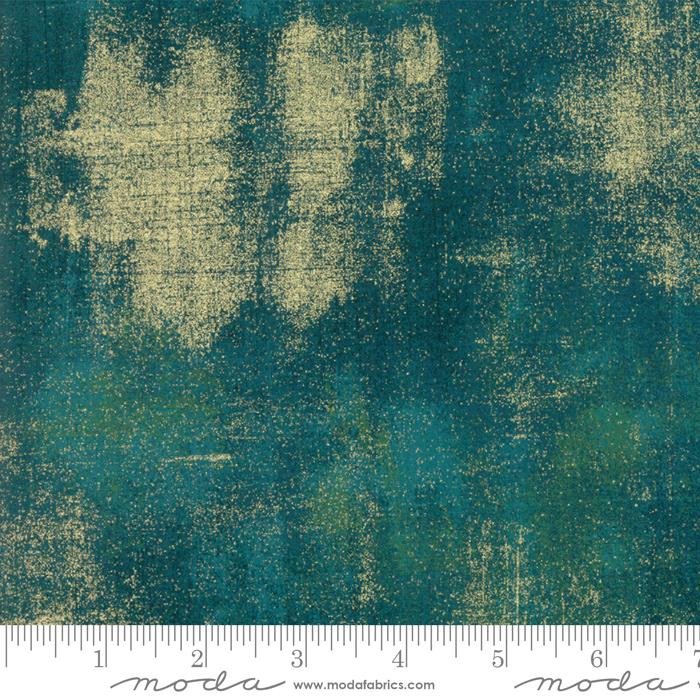 Grunge Dark Jade - Quilt Fabric