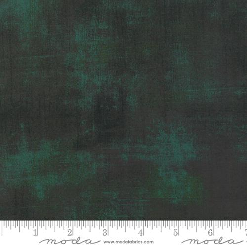 Grunge Basics Christmas Green - Quilt Fabric