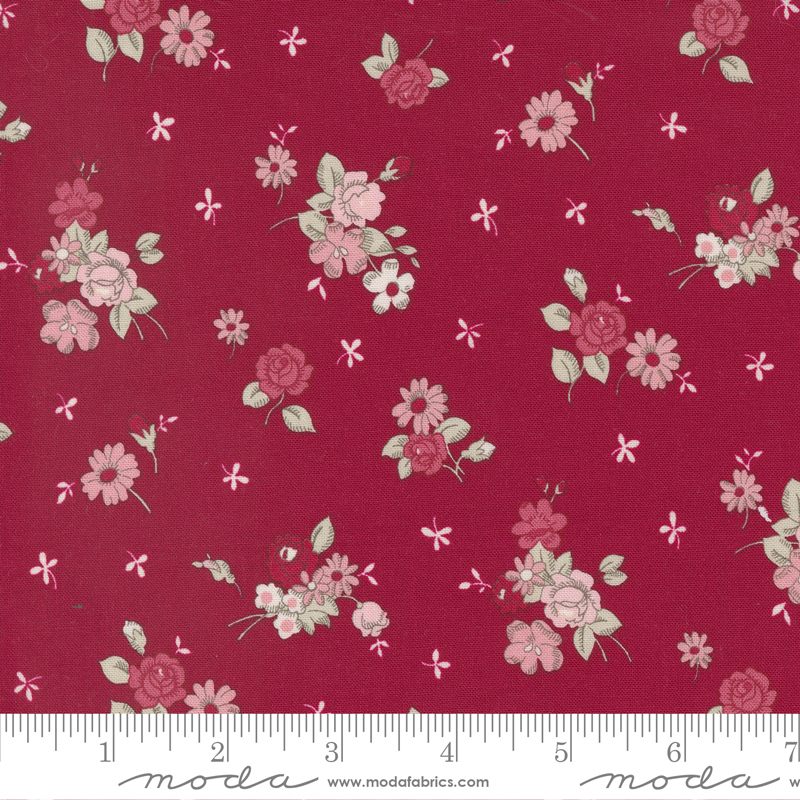 Sugarberry Cherry - Berry Blooms - Quilt Fabric