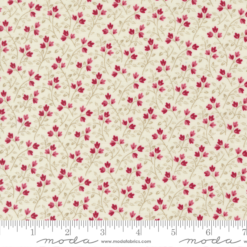 Sugarberry Porcelain - Branching Vines - Quilt Fabric