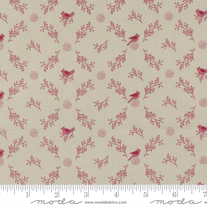 Sugarberry Stone - Bramble Vine Bird - Quilt Fabric