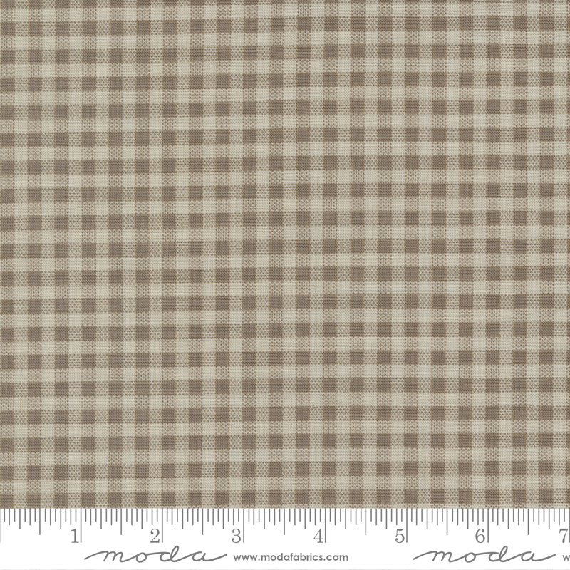 Sugarberry Weathered Teak - Sugar Cube Check - Quilt Fabric