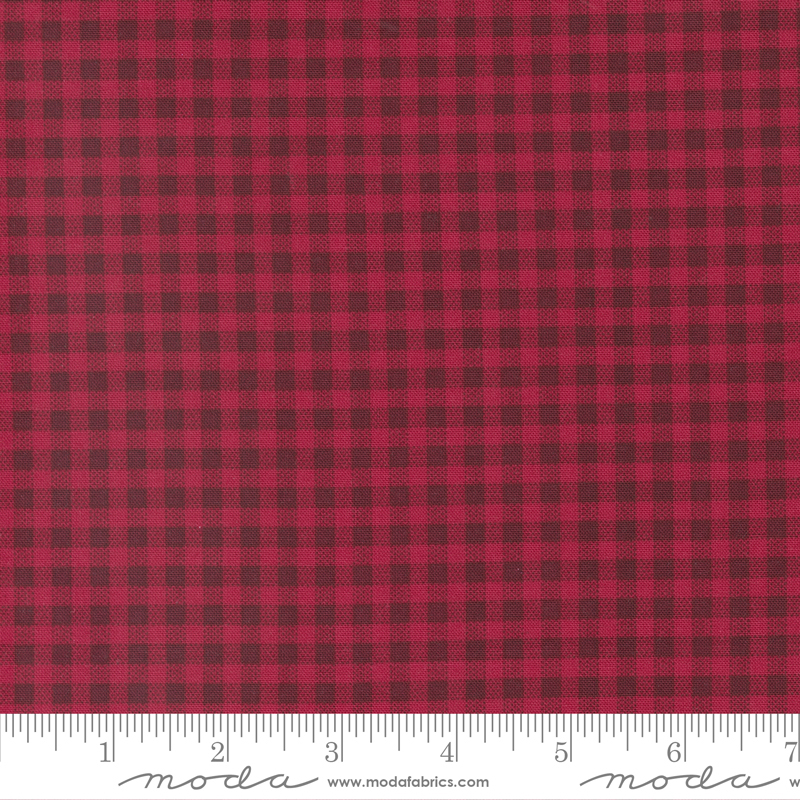 Sugarberry Cherry - Sugar Cube Check - Quilt Fabric