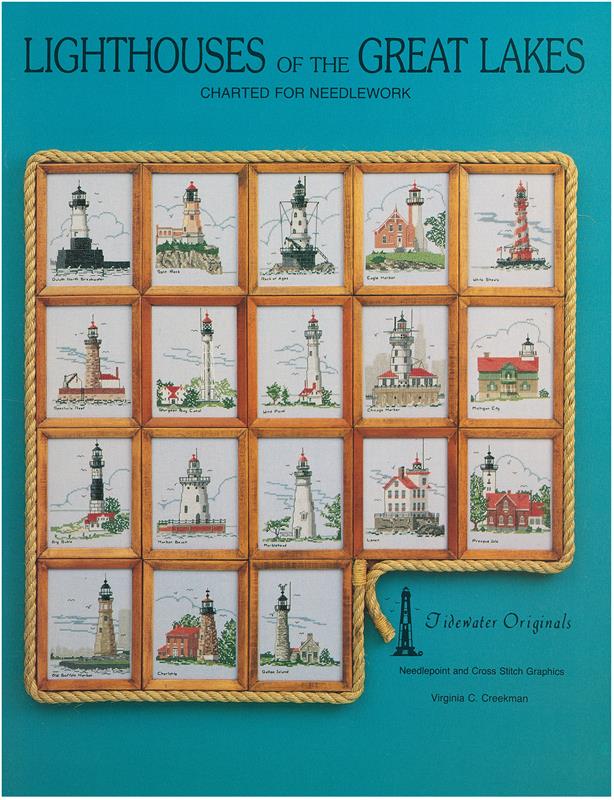Lighthouses Of The Great Lakes - Cross Stitch Pattern