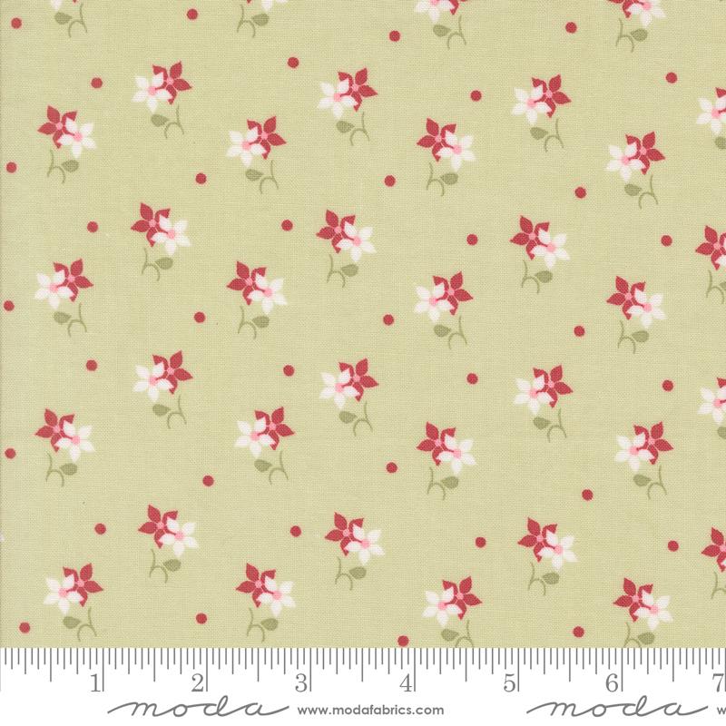 A Very Sweet Christmas Poinsettia - Leaf - Quilt Fabric