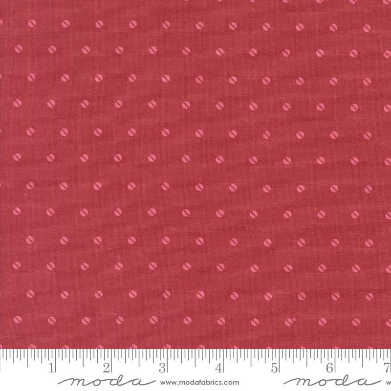A Very Sweet Christmas Dots - Poinsettia - Quilt Fabric