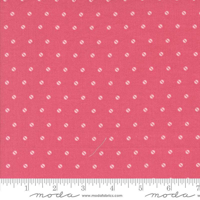 A Very Sweet Christmas Dots - Rose - Quilt Fabric