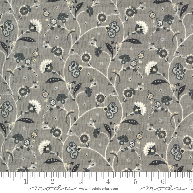 Boudoir London Fog - Salon Vine - Quilt Fabric