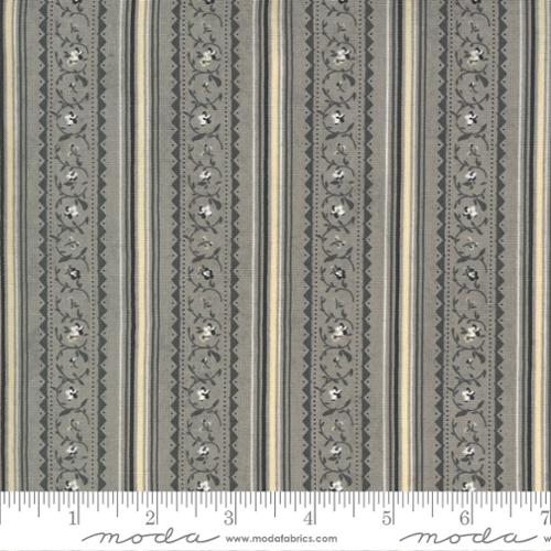 Boudoir London Fog - Pressed Linen Stripe - Quilt Fabric
