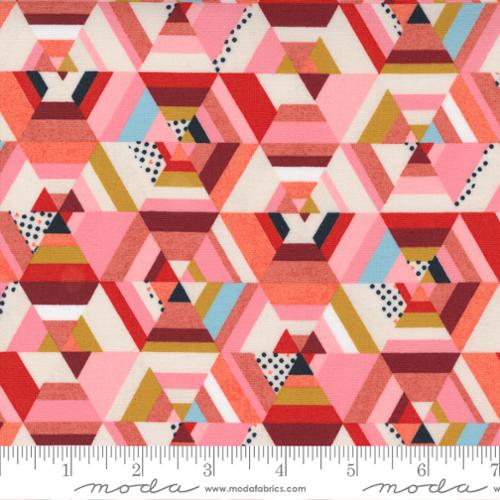 Frankie Kaleidoscope Sweetpea - Quilt Fabric