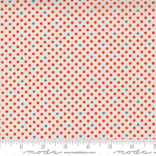 Frankie Naive Pearl Melon - Quilt Fabric