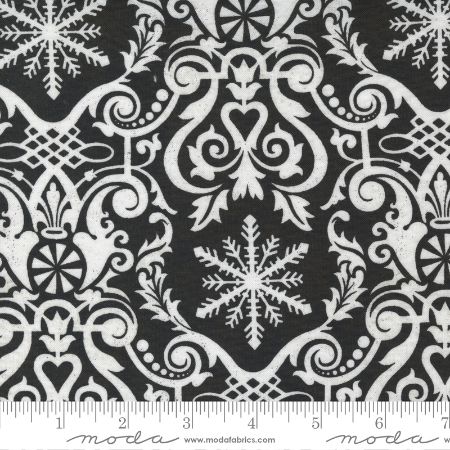 Peppermint Bark Dark Chocolate - Glacier - Quilt Fabric