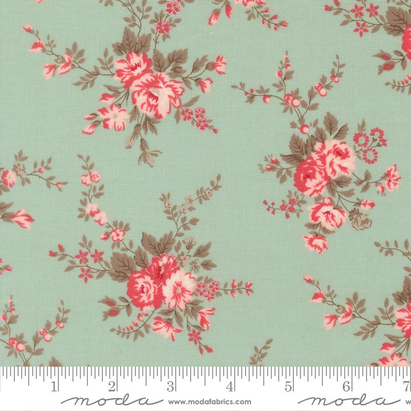 Lyda Rose Floral Sky - Quilt Fabric