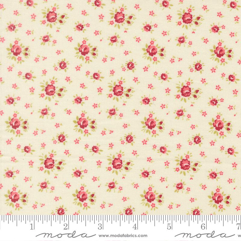 Lyda Rose Petite Porcelain - Quilt Fabric