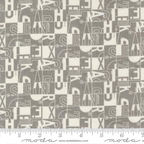 Date Night Grey Couture - Worship Block - Quilt Fabric