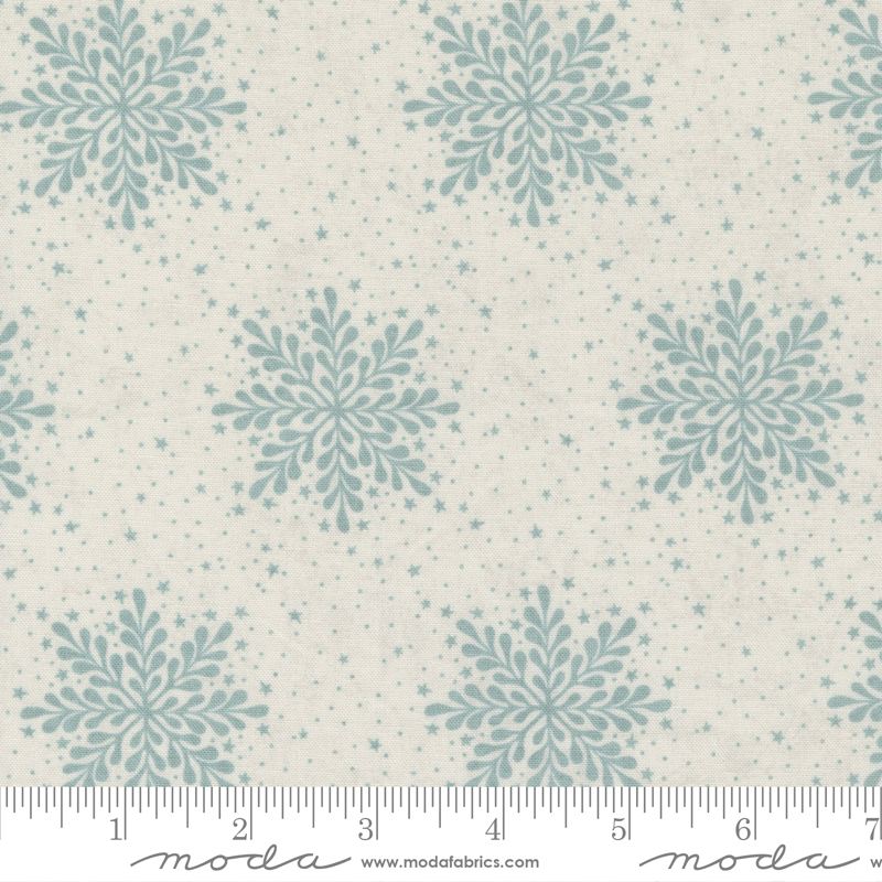 Jolly Good Eggnog Frost - Wonderland Winter - Quilt Fabric