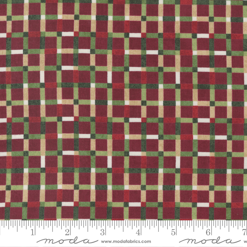Jolly Good Cranberry - Merry Little - Quilt Fabric