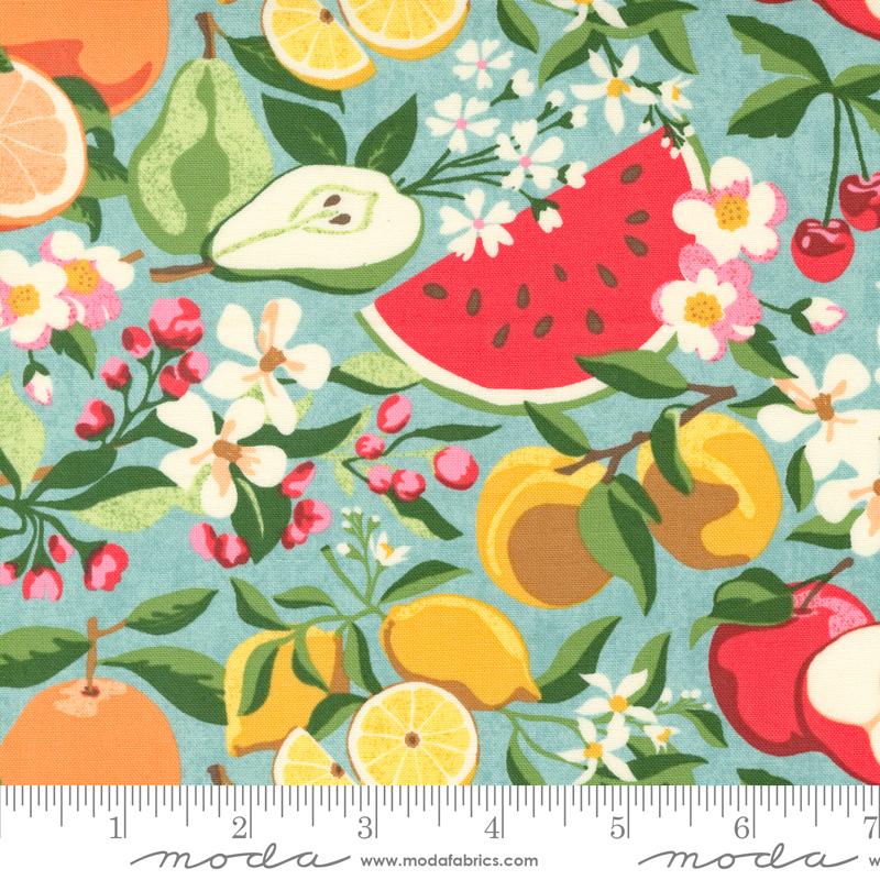Fruit Flowers Novelty - Jenipapo - Quilt Fabric