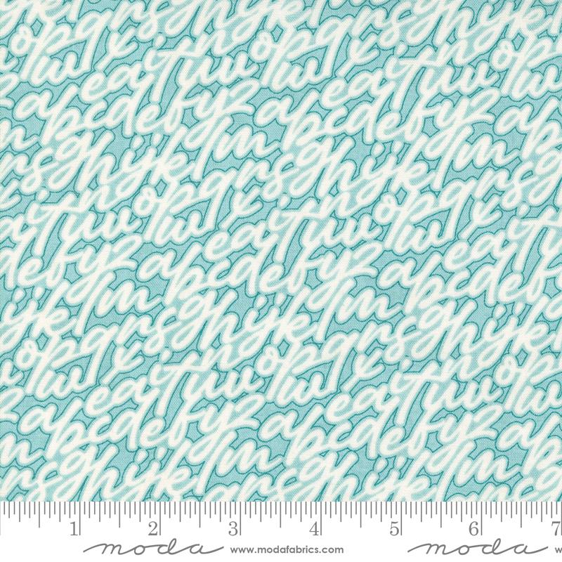 Ripe Text and Words - Jenipapo - Quilt Fabric