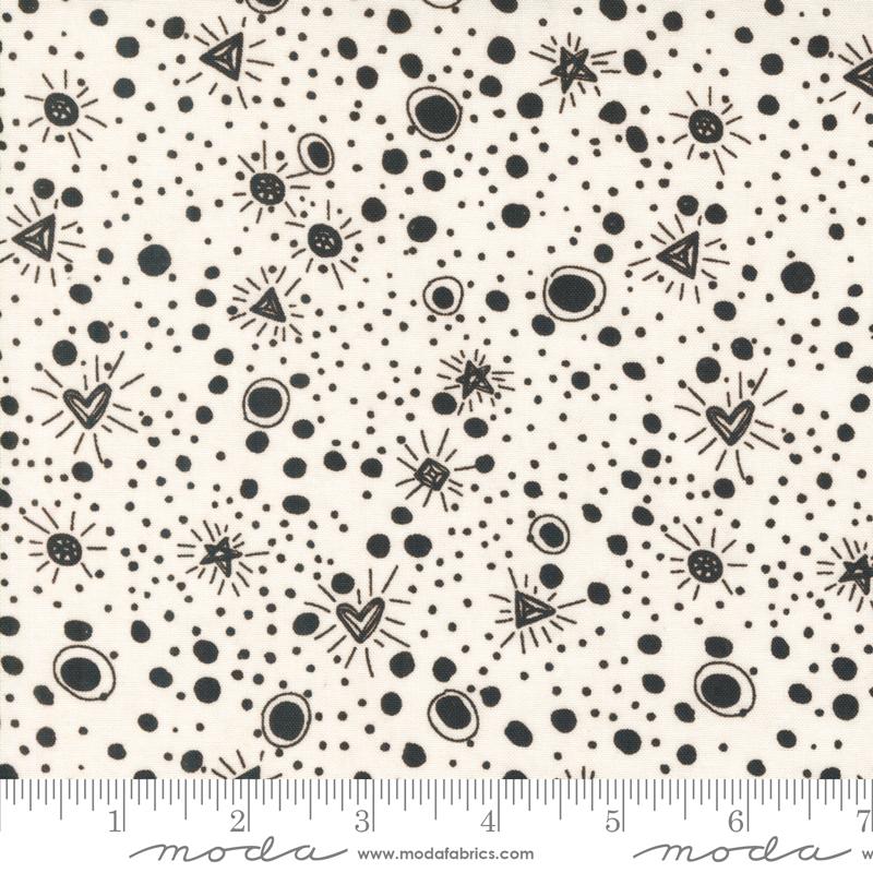 Sparkles Blenders Dots - Jicama Black Currant - Quilt Fabric
