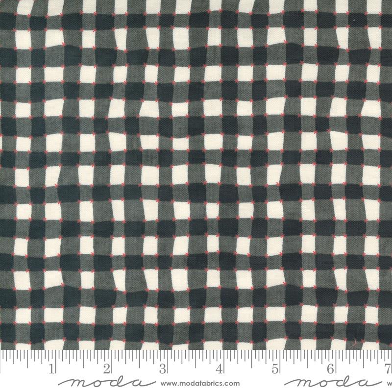 Bushel Checks and Plaids Gingham - Black Currant - Fabric
