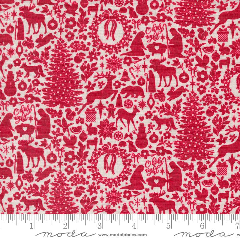 Pine Valley Forest - Berry - Quilt Fabric