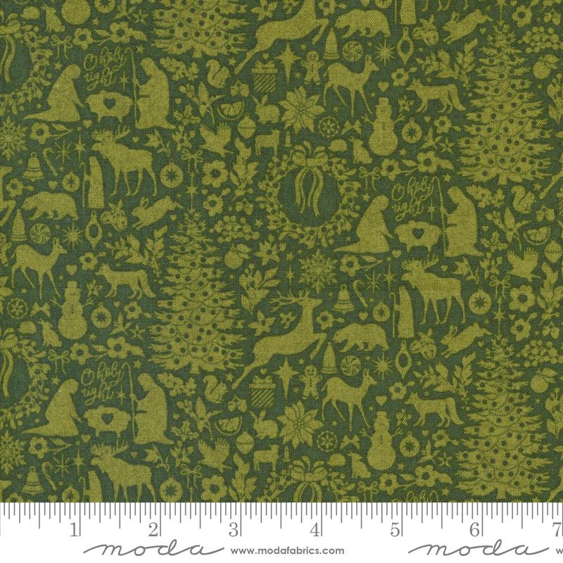 Pine Valley Forest - Misteltoe - Quilt Fabric