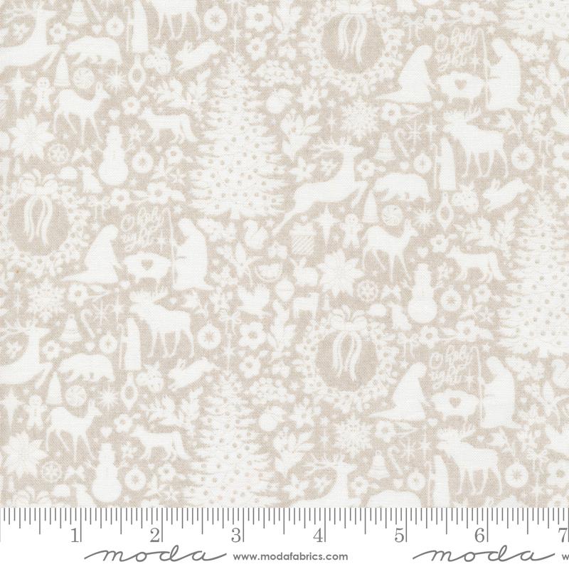 Pine Valley Forest - Fog - Quilt Fabric