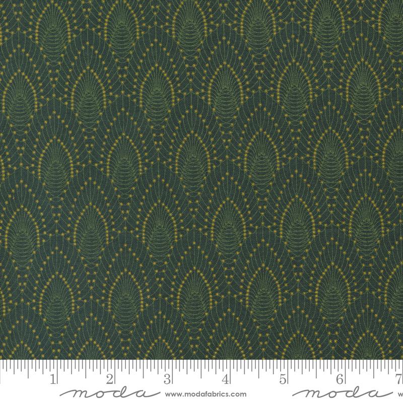 Pine Valley Silver Bells - Fir - Quilt Fabric
