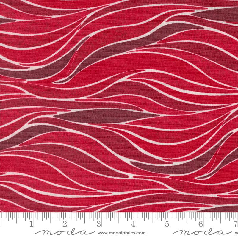 Pine Valley Wave - Berry - Quilt Fabric