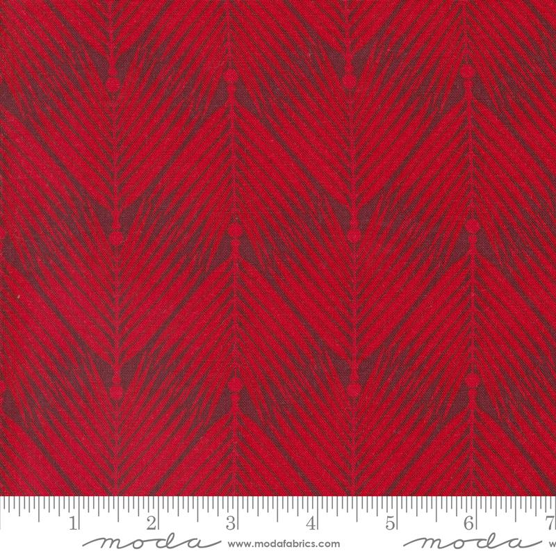Pine Valley Mountain - Crimson - Quilt Fabric