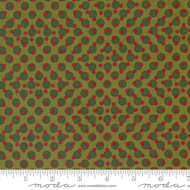 Pine Valley Bells - Mistletoe - Quilt Fabric