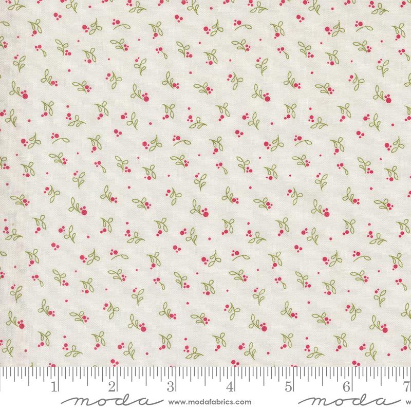 Pine Valley Holly - Snow - Quilt Fabric