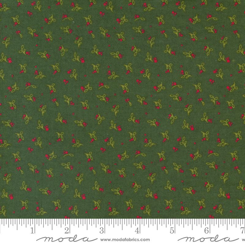 Pine Valley Holly - Pine - Quilt Fabric