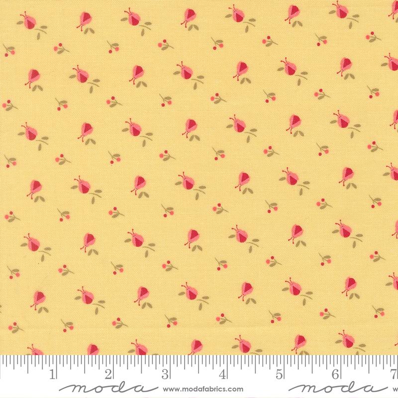 Lyda Rose Ladybugs Sunwashed - Quilt Fabric
