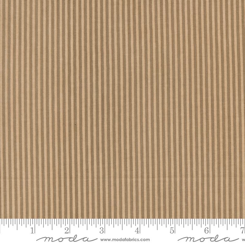 Sunday Brunch Stripe - Tea - Quilt Fabric