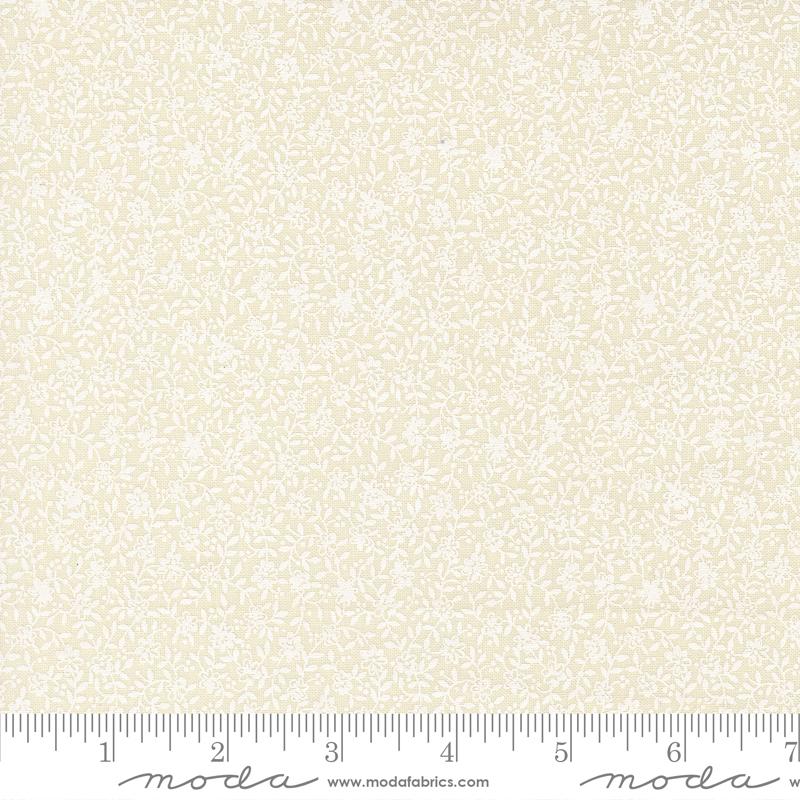 Lyda Rose Rose Porcelain White - Quilt Fabric