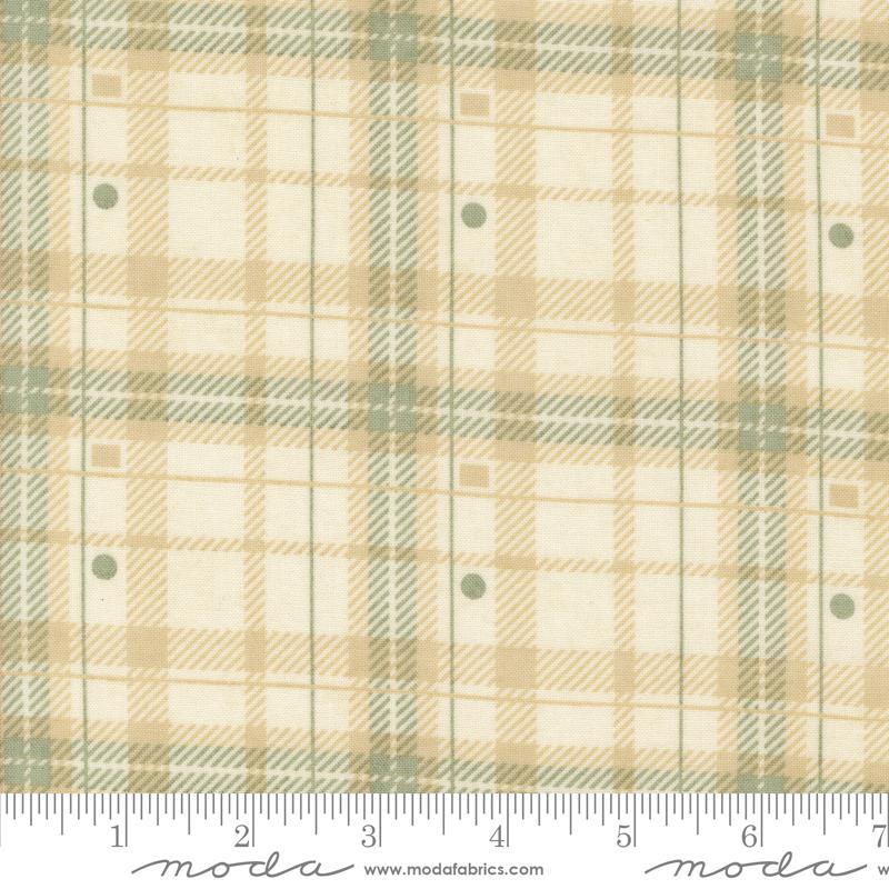 Acorn Hollow Plaid - Ecru - Quilt Fabric