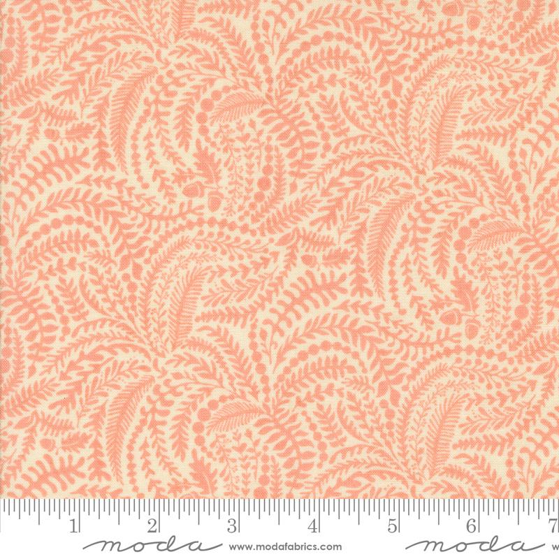 Acorn Hollow Vines - Apple - Quilt Fabric