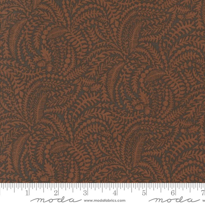 Acorn Hollow Vines - Soil - Quilt Fabric