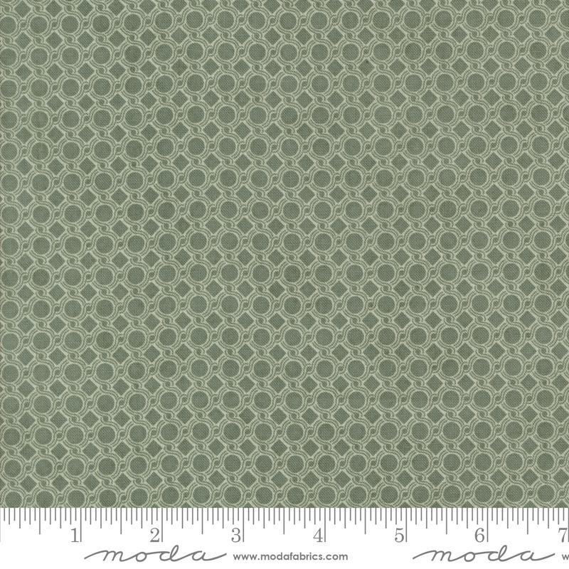 Acorn Hollow Dots - Eucalyptus - Quilt Fabric