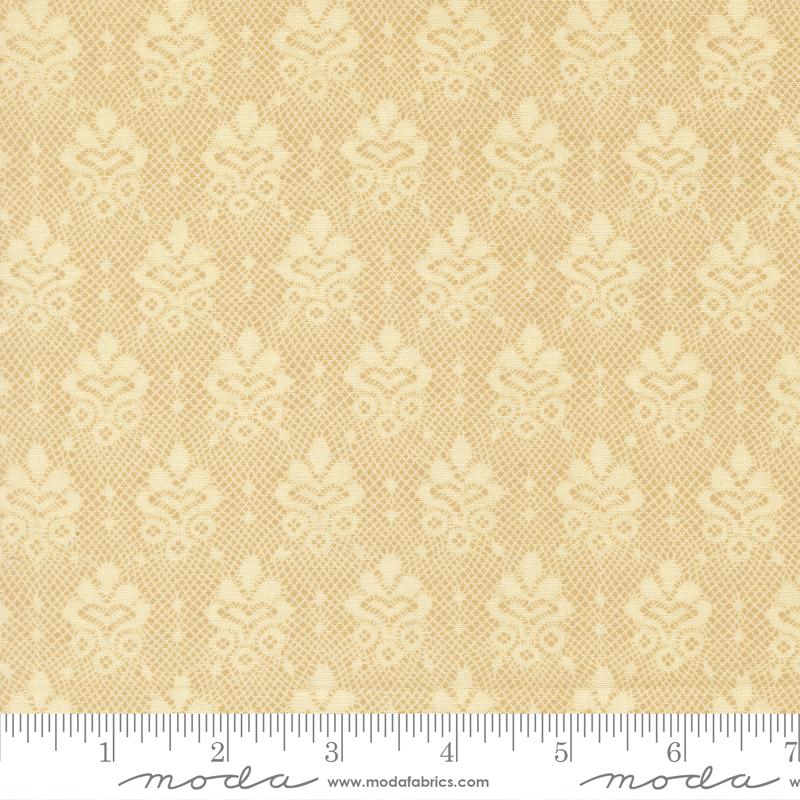 Posh Muse Vanilla Cream - Quilt Fabric
